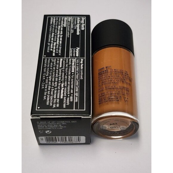 New MAC Cosmetics Studio Fix Fluid SPF 15 Foundation NW53 - Picture 2 of 3
